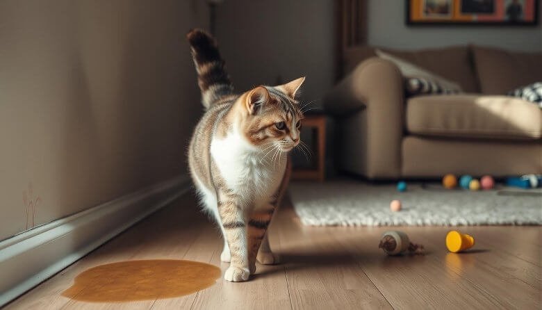 cat spraying behavior